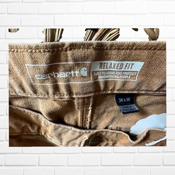 Carhartt Men's Rugged Flex Heavyweight Utility Loggers Jeans 34" Waist - Picture 10 of 11